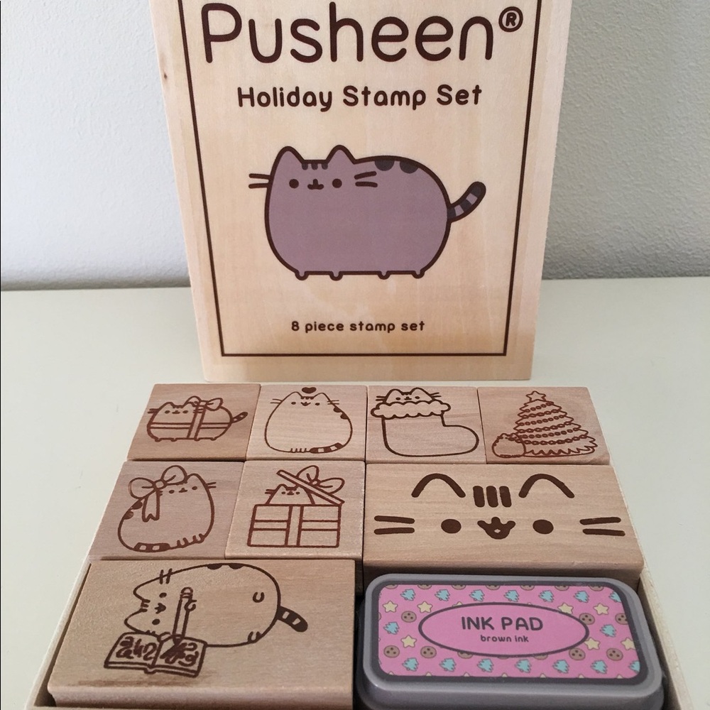 Pusheen Holiday Stamp Set